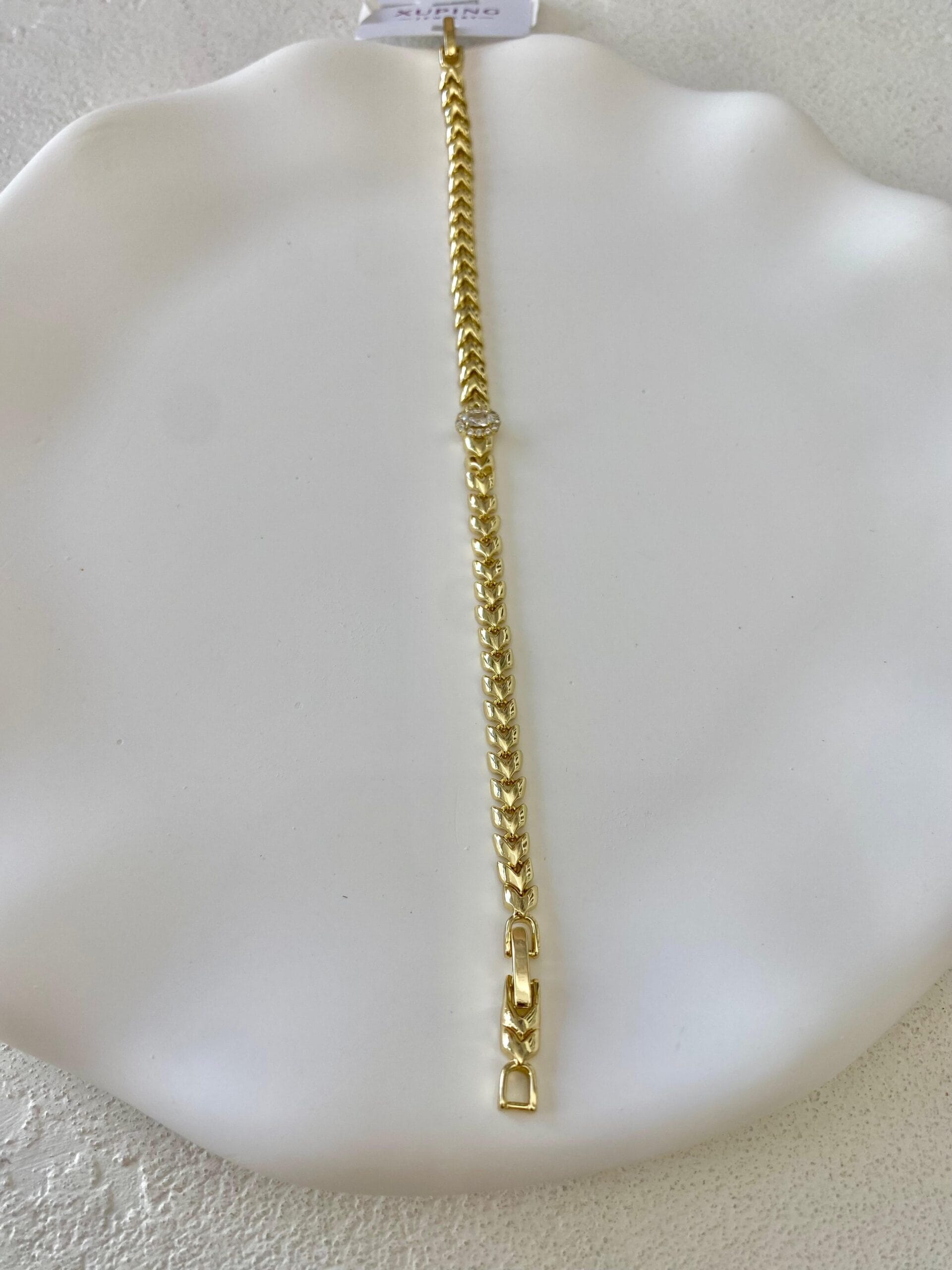 Xuping 14k Oval Taşlı Bileklik - Görsel 2