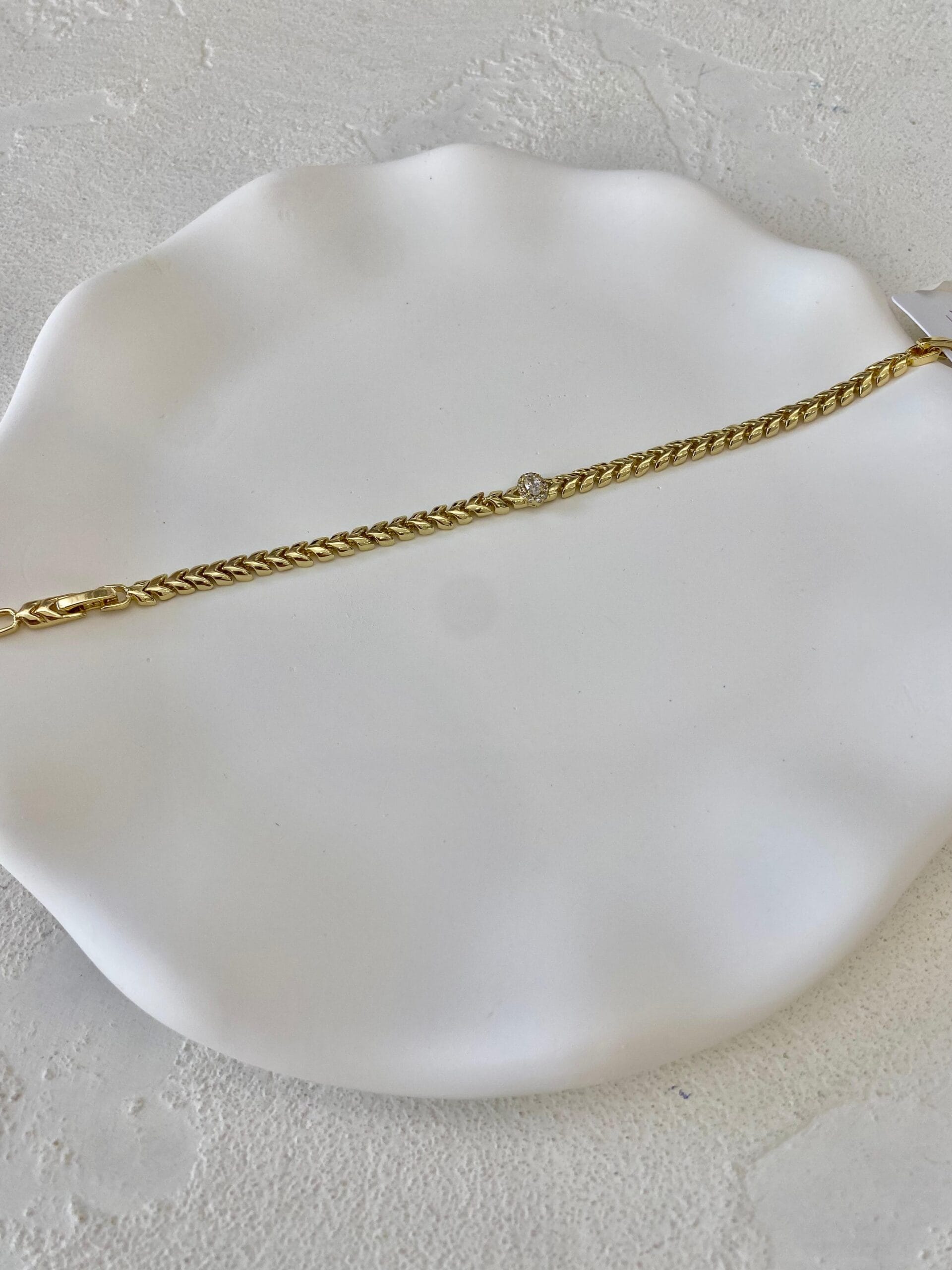 Xuping 14k Oval Taşlı Bileklik - Görsel 4