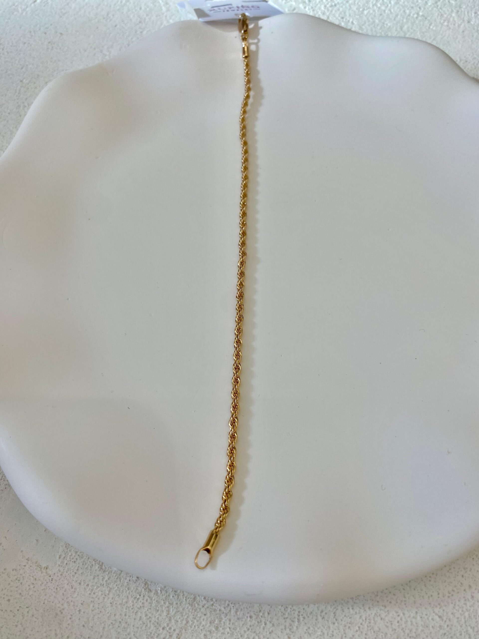Xuping 14k Rose Gold Burgu Bileklik - Görsel 3
