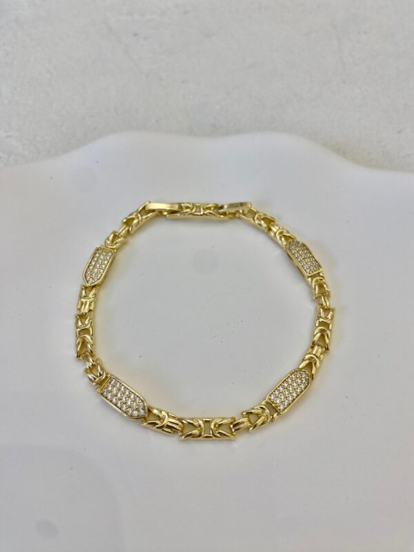 Xuping 14k Taşlı Başak Model Bileklik