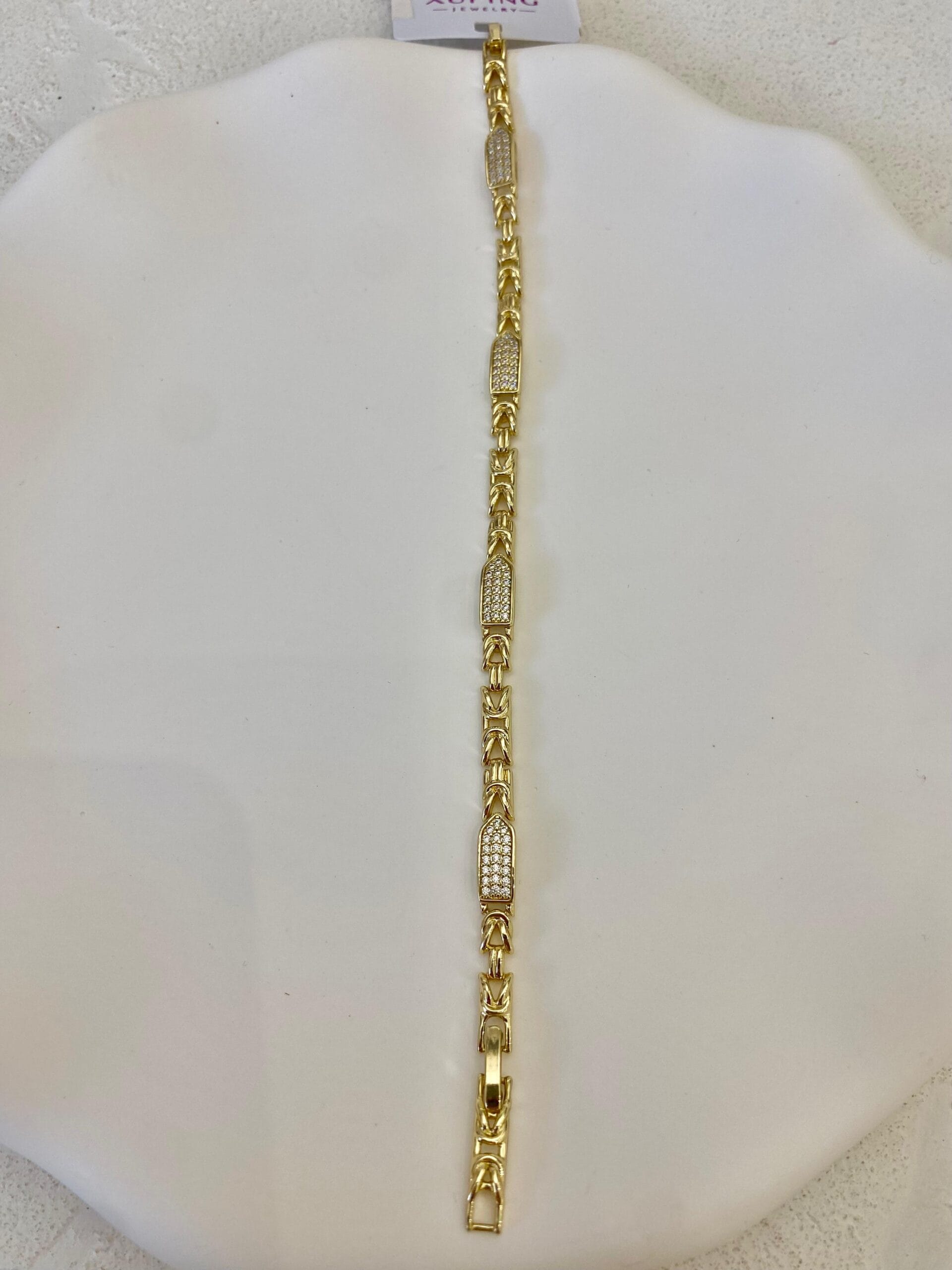 Xuping 14k Taşlı Başak Model Bileklik - Görsel 3