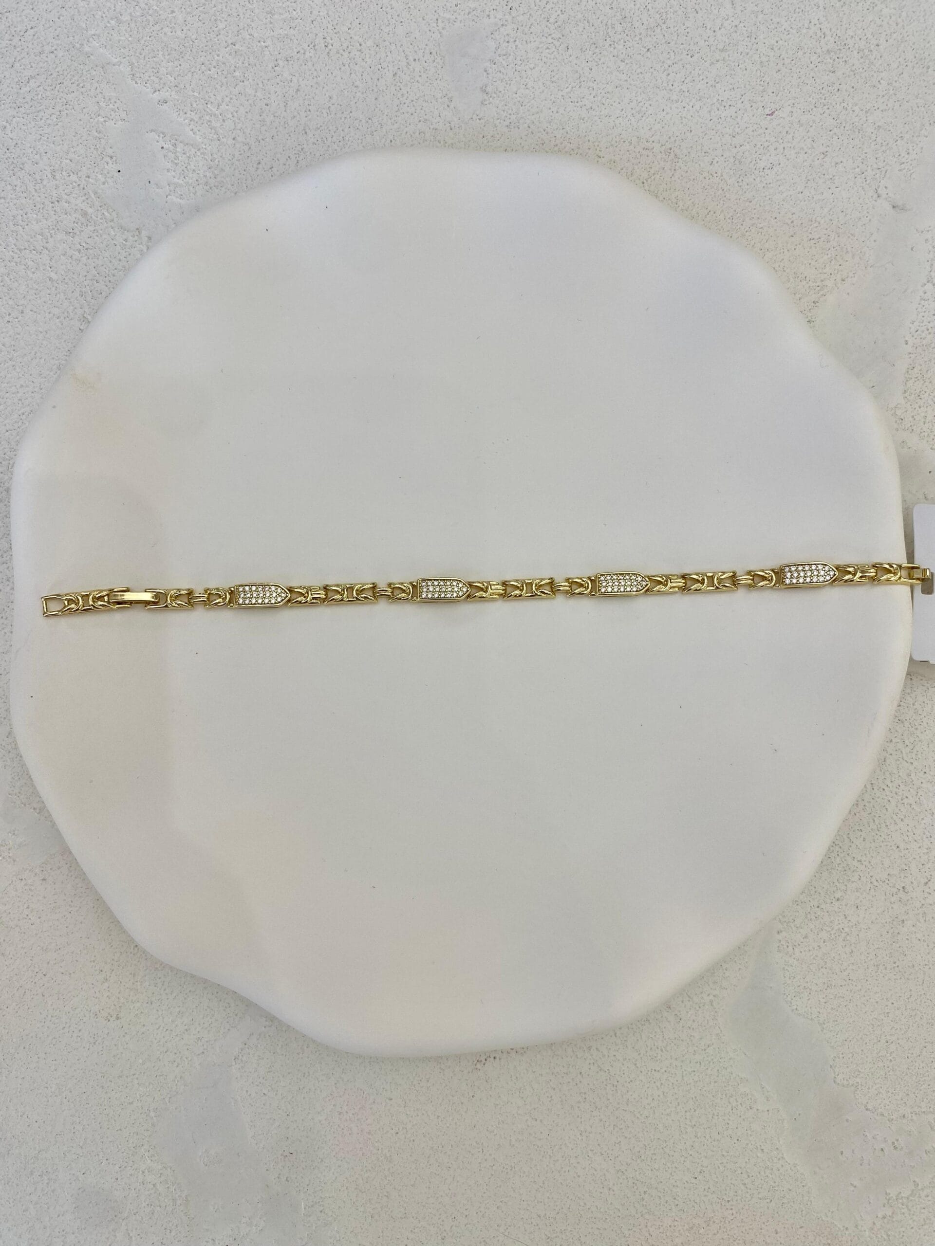 Xuping 14k Taşlı Başak Model Bileklik - Görsel 2