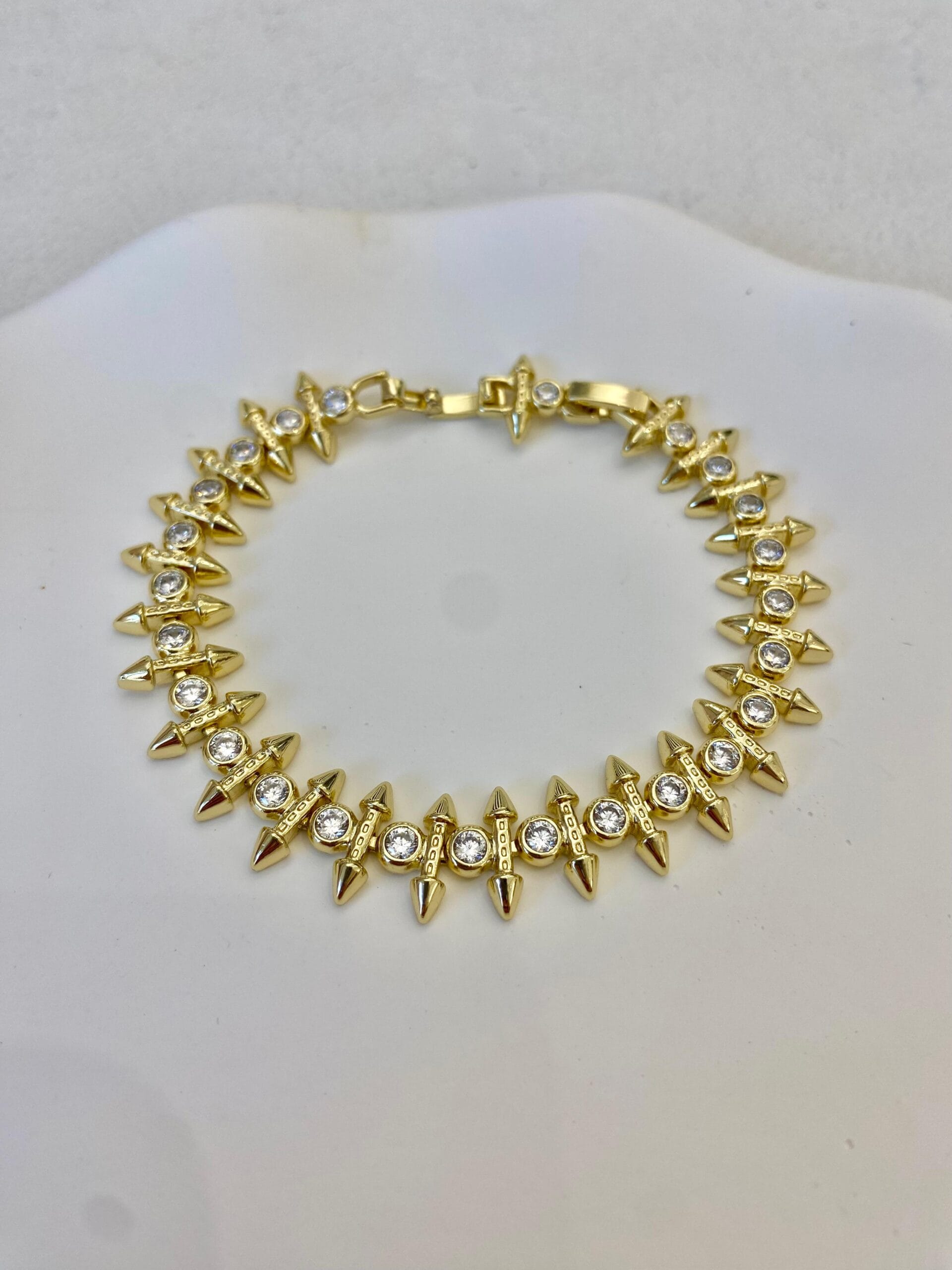Xuping 14k Taşlı Kılçık Bileklik