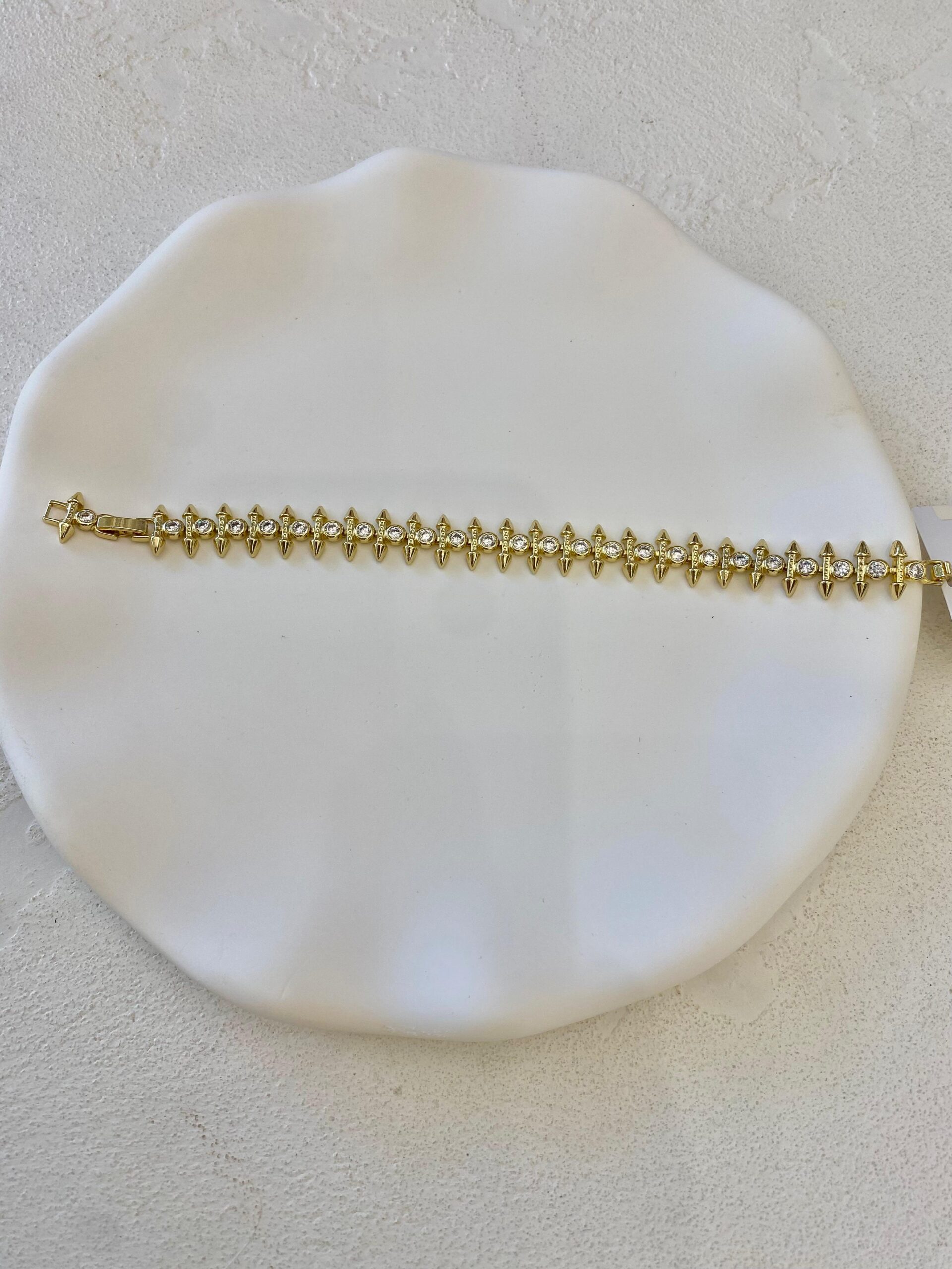 Xuping 14k Taşlı Kılçık Bileklik - Görsel 2