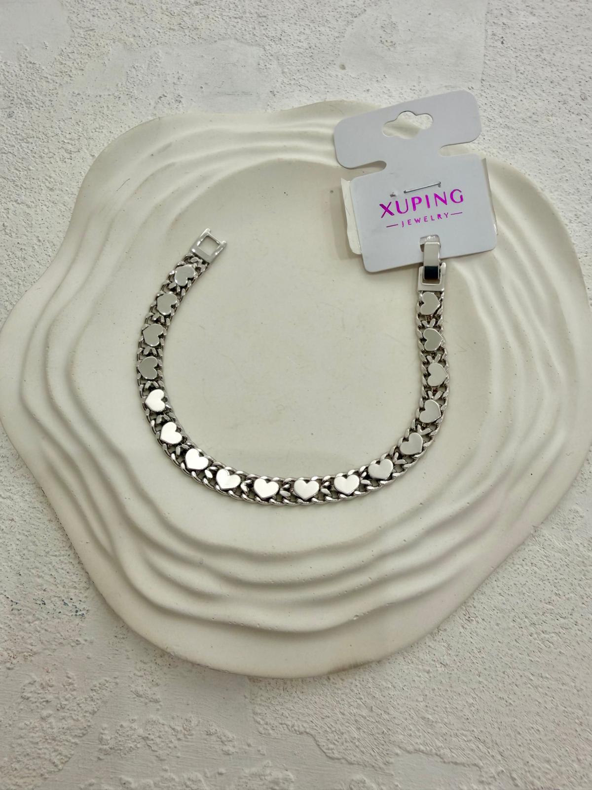 Xuping 14k Kalpli Hasır Model Bileklik